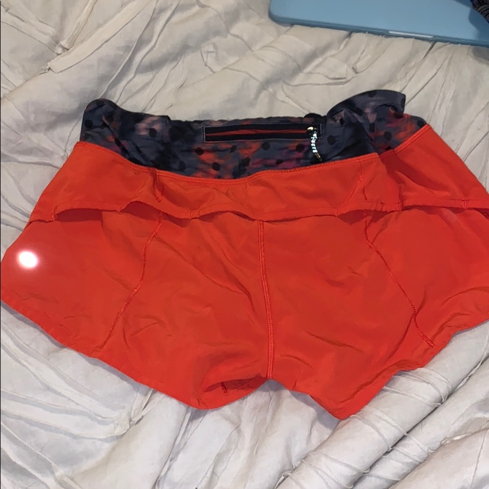 Lululemon speed up shorts 2.5